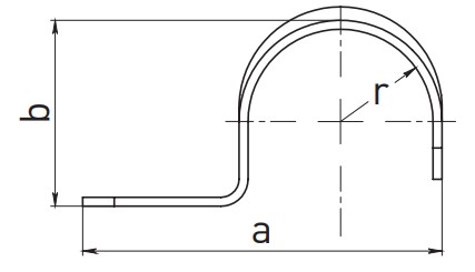 Скоба EKF SM-1 16-17 мм, количество в упаковке – 10 шт, однолапковая, материал – оцинкованная сталь