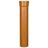 Труба TEBO SN2 Дн110х2.7 мм, длина 2000 мм, полипропиленовая, для наружной канализации, с раструбом