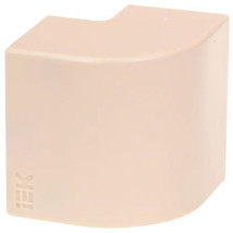 Угол внешний IEK Элекор КМН 25x40 90° для кабель-канала, корпус - пластик, комплект 4 шт, цвет - сосна